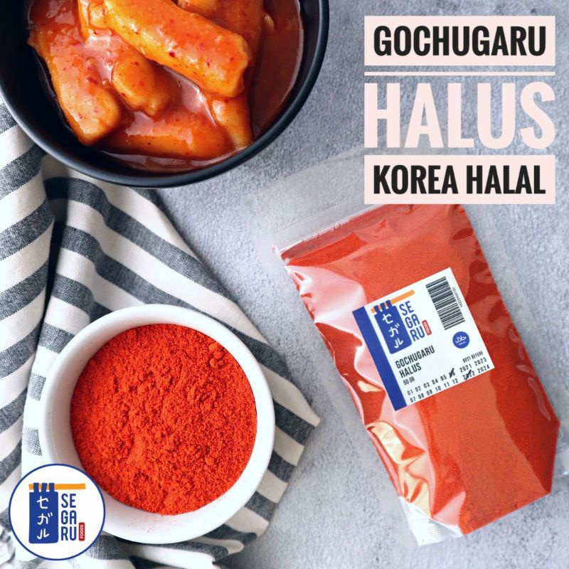 Gochugaru Cabe Bubuk Halus Korea Halal 50 Gr