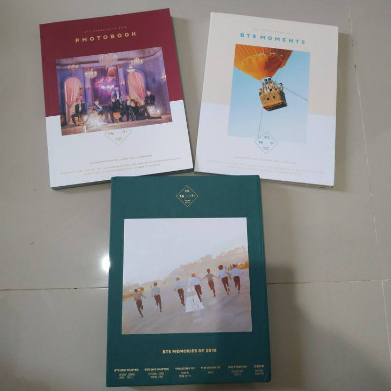 BTS DVD MEMORIES 2016 FULLSET -PC