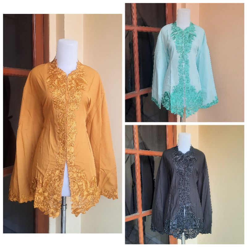 Kebaya katun model encim Jumbo XXL sampai 5L