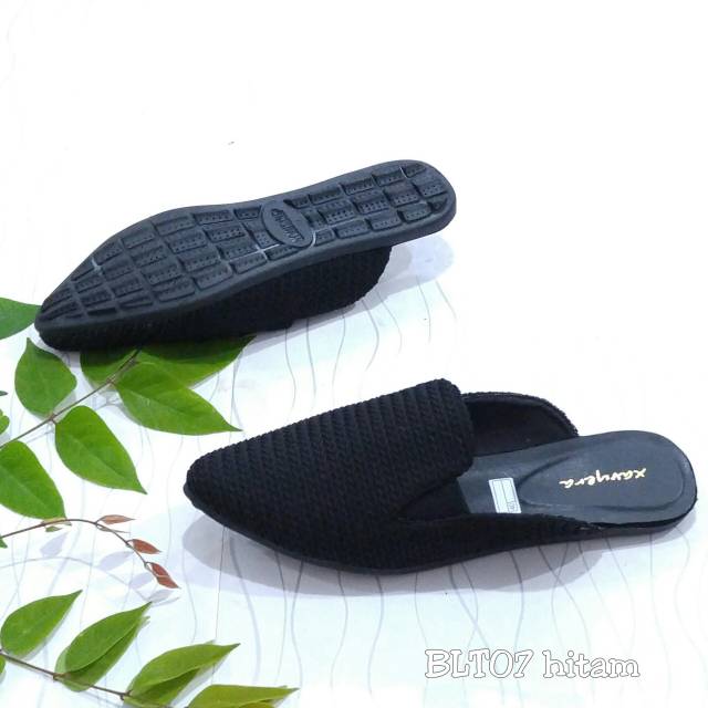 OBRAL CUCI GUDANG BORNEO SLIP SANDAL BAHAN KANVAS TEBAL BLT07 dan RZ49