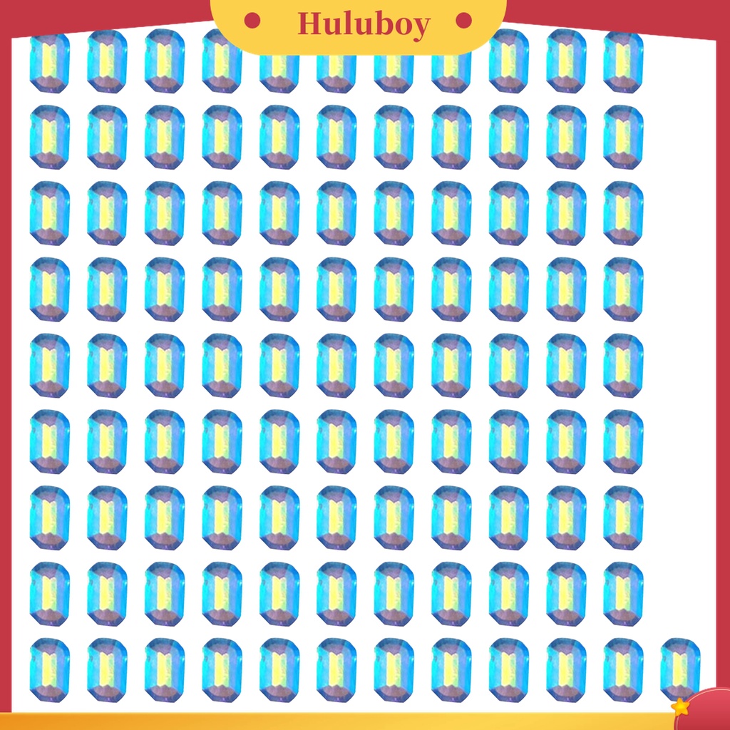 Huluboy Huluboy♡ Perhiasan Dekorasi Kuku Bahan Resin Warna Terang Tahan Air Untuk Manicure