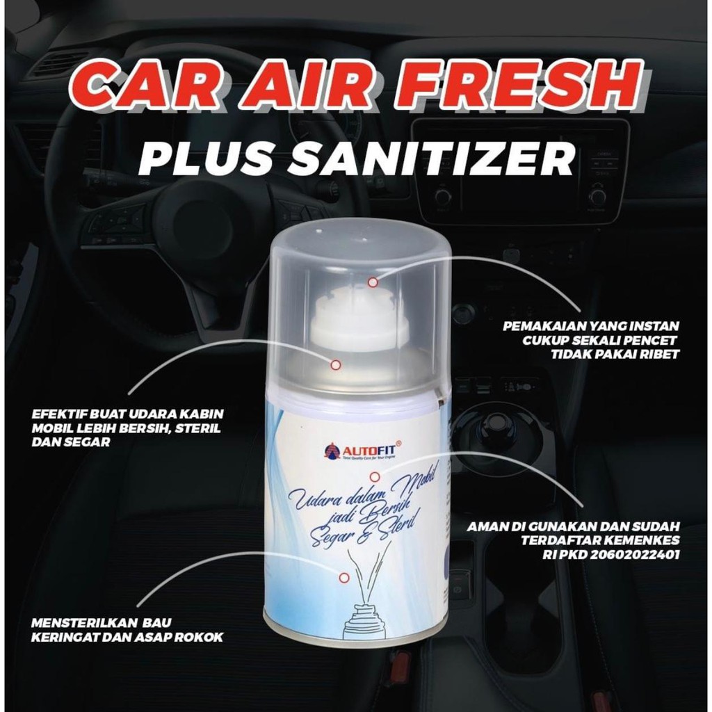 Autofit Car Air Fresh Plus Santinizer