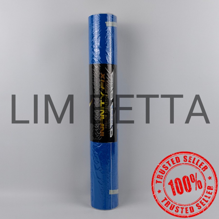 1 ROLL - SCOTLITE BACKGROUND AQUARIUM - BIRU / 15 METER