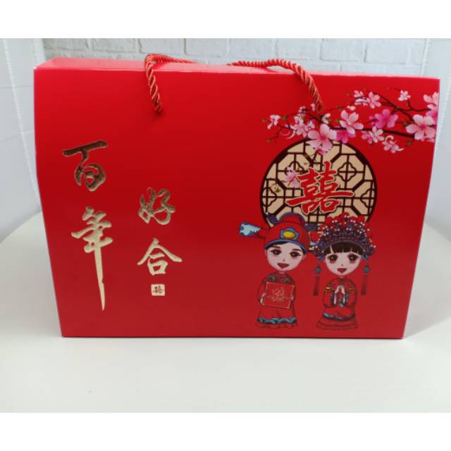 

paper bag towel box souvenir box hampers wedding