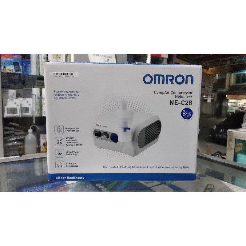 Nebulizer Omron NE-C28 Plus OMRON Termometer MC-246 / Nebulizer Omron / Alat Nebulizer