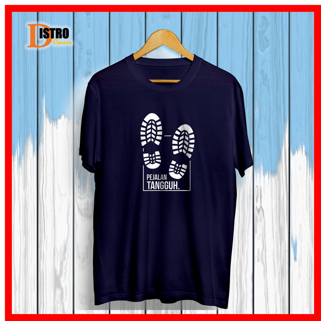 Baju Kaos T Shirt Distro Pria Wanita Cowok Original Xxl Keren Dewasa Murah Kekinian Pejalan Tangguh