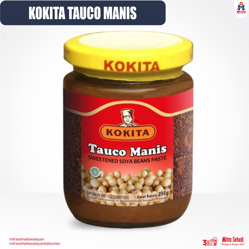 

KOKITA TAUCO MANIS / KOKITA TAUCO SUPER 250gr [ Mitra Sehati Swalayan ]