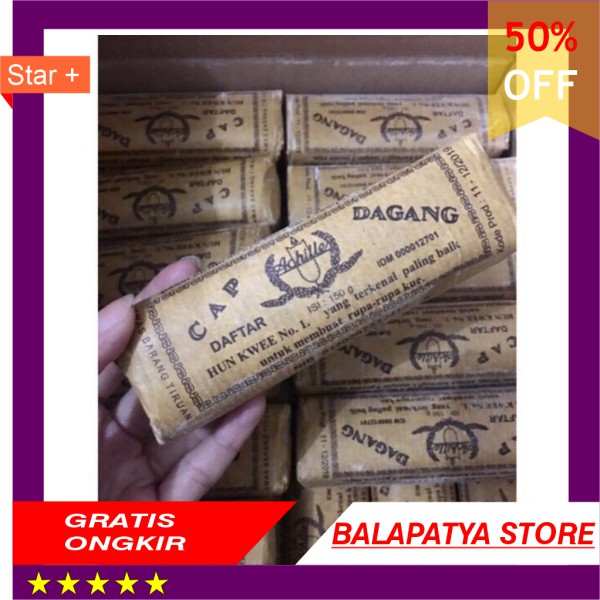 

STOK SISA 9 SAJA ! BURUAN !!! Tepung Hun Kwee Achilles Cap Dagang Hun Kwe 150 gr