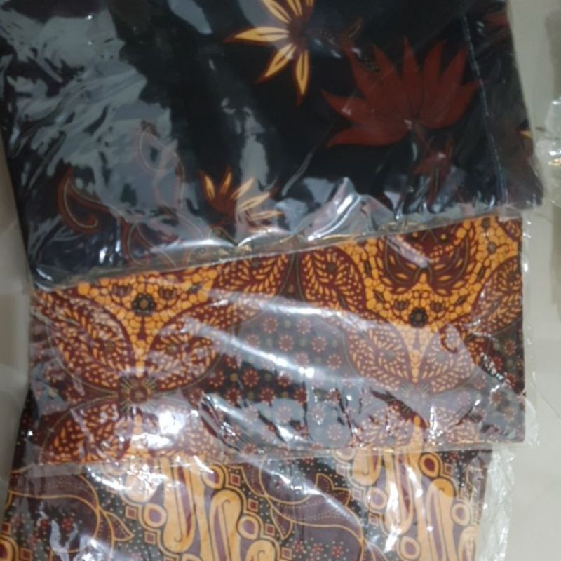 Kain Batik Tradisional Motif / Batik Kain bahan