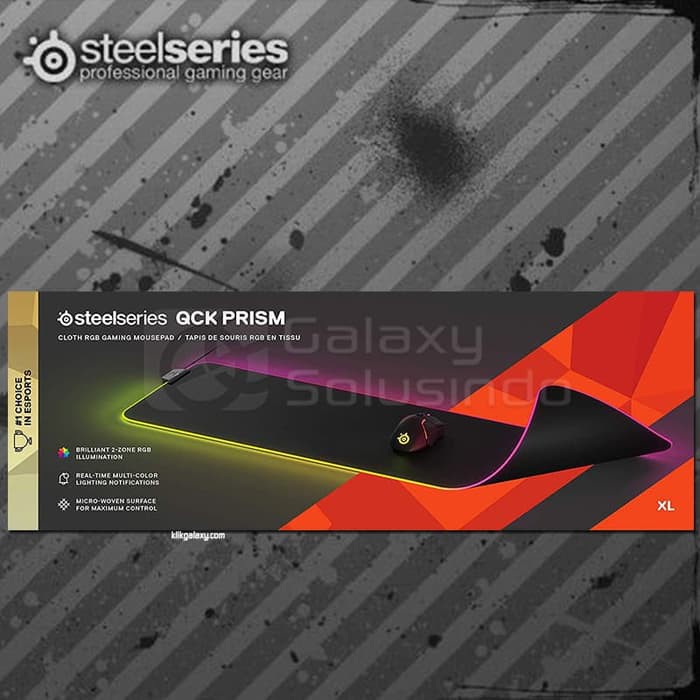 Steelseries QcK Prism Cloth XL   Extra Large Gaming Mouse Pad