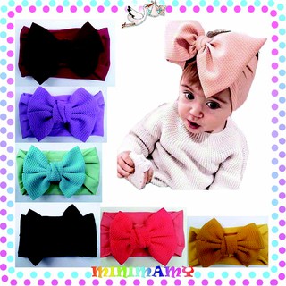 Turban Bayi / Turban Baby ( 0-3 tahun ) Pita Polos (READY
