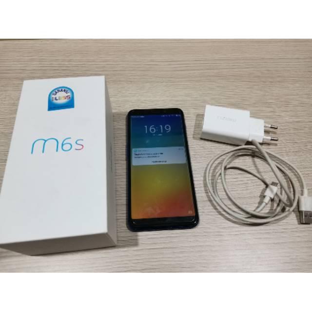 Meizu M6S 3/64 Fullset (SISA WARNA HITAM)