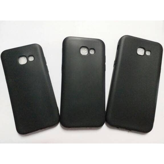 Softcase Samsung A510 Silikon Case Jelly Slim Matte Hitam Polos Matte Case [ss]