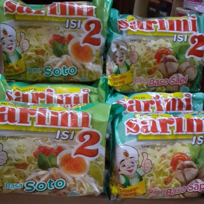 

Mie Sarimi kuah isi 2,Rasa soto,bakso/1pcs