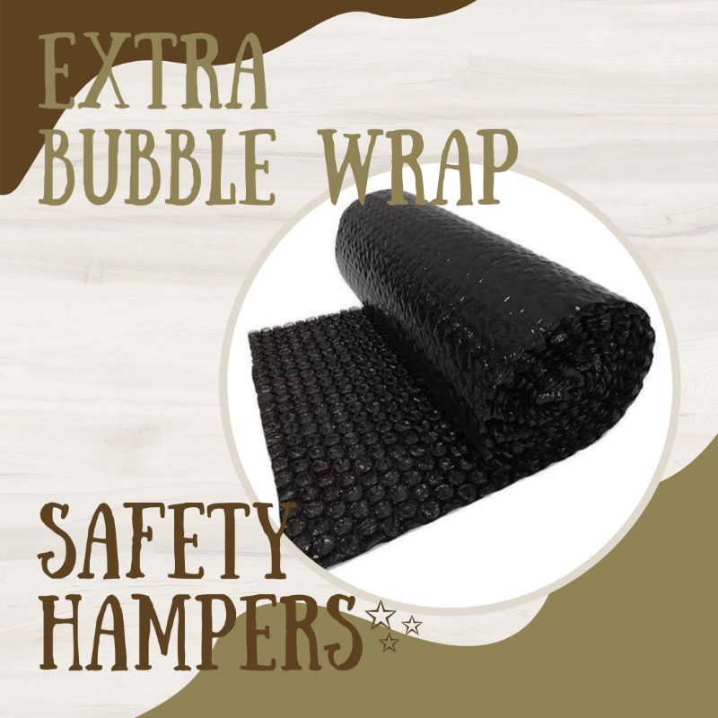 

TAMBAHAN BUBBLE WRAP / EXTRA BUBBLE WRAP