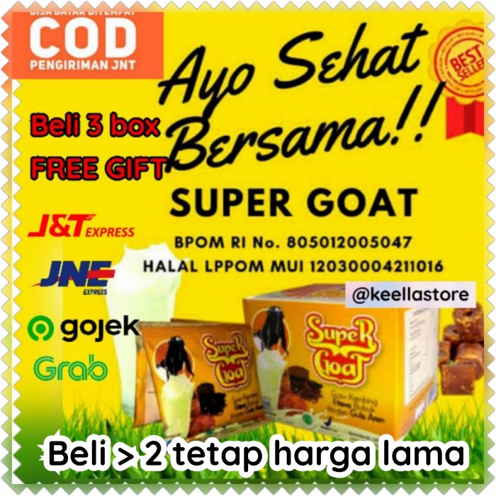 

Ee5F10 Super Goat Supergoat Susu Kambing Etawa Bubuk Dengan Gula Aren Bpom 6Gddv