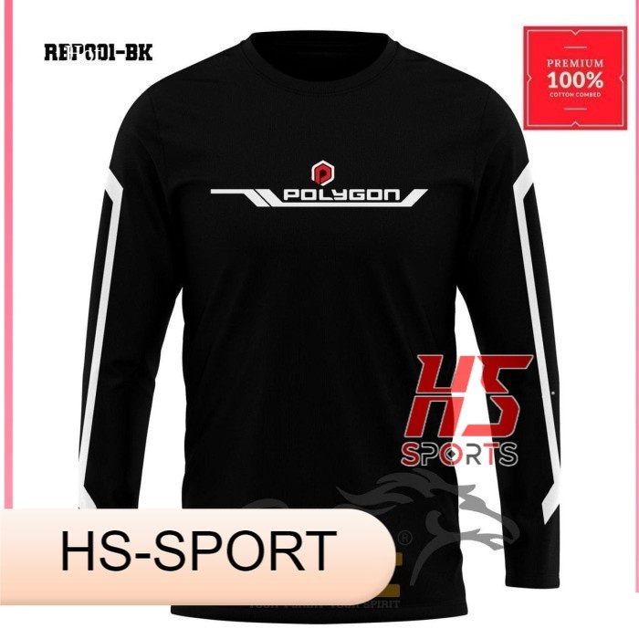 Baju SEPEDA kaos Sepeda Lengan Panjang Polygon Lipat MTB Gunung