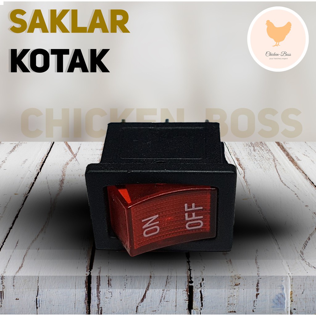 Saklar Kotak On Off 3 Kaki MTTU