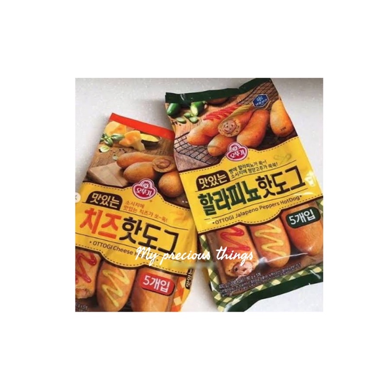 

Hotdog siap saji - rasa jalapeno ottogi korea