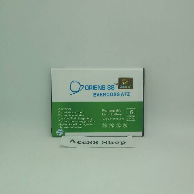 Baterai Batre Battery Double Power OR88/ Oriens88 Evercoss A7Z