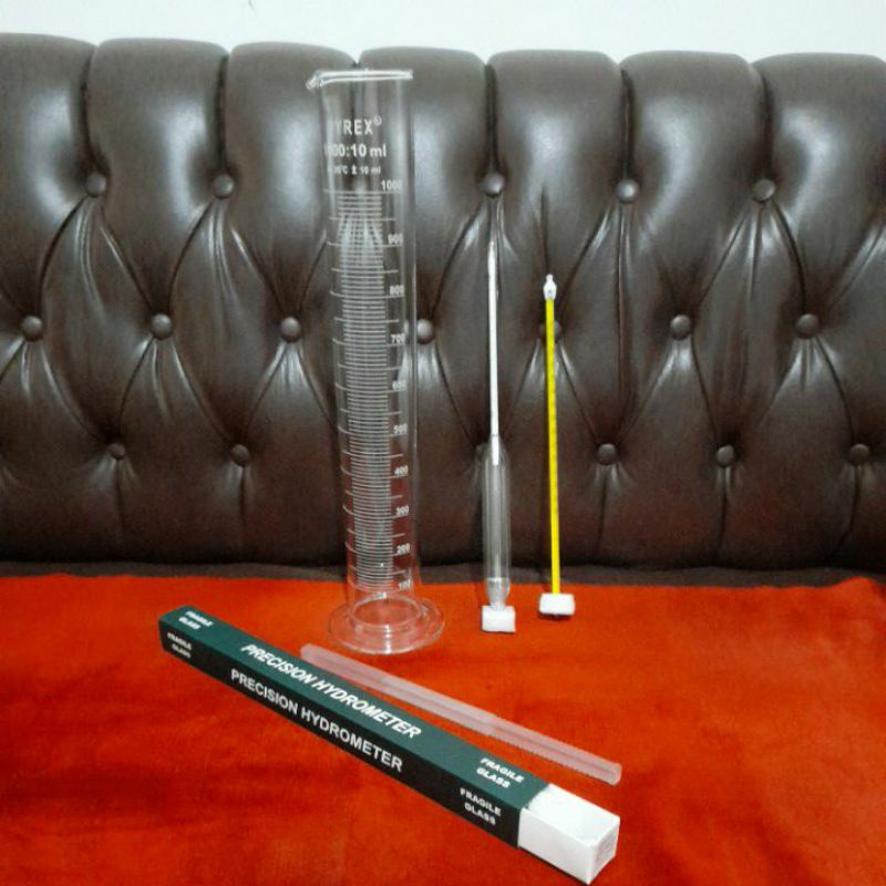 hydrometer bensin / solar lengkap