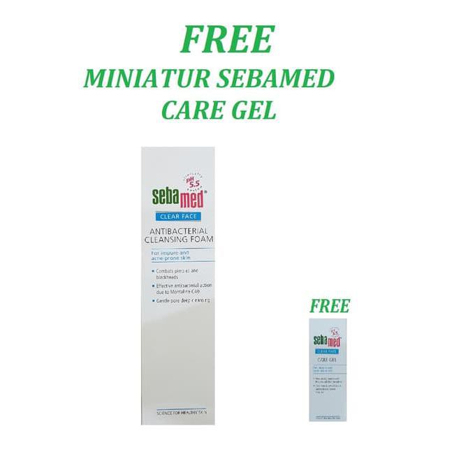 Termurah!! Sebamed Clear Face Anti Bacterial Cleansing Foam 150Ml 150 Ml