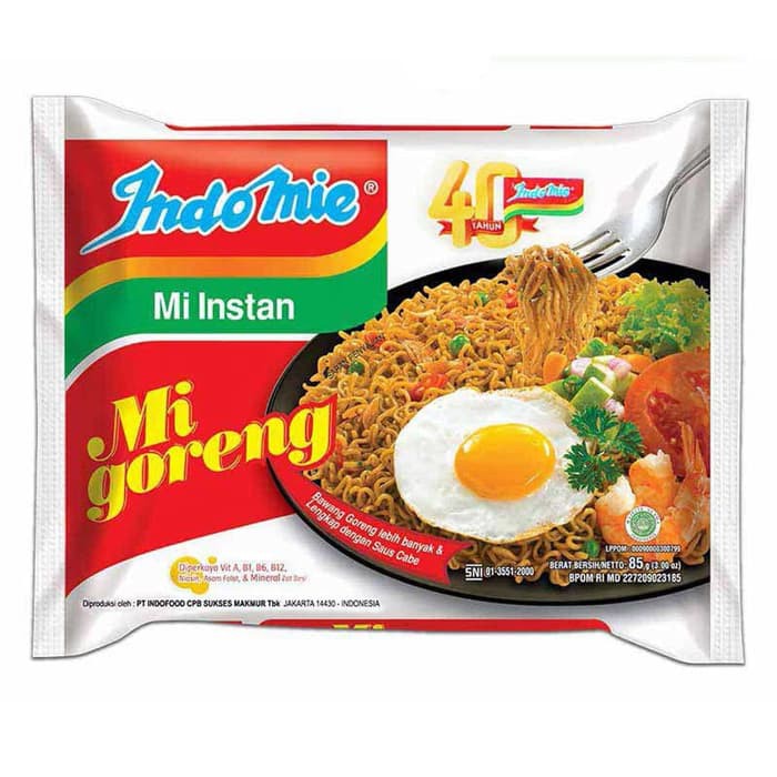 

Indomie Goreng 85gr
