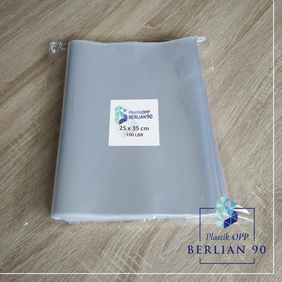 

6GB Plastik OPP 25 X 35 CM 20 MIC 100LBR Lem Atau Seal AM Ready Stock｀