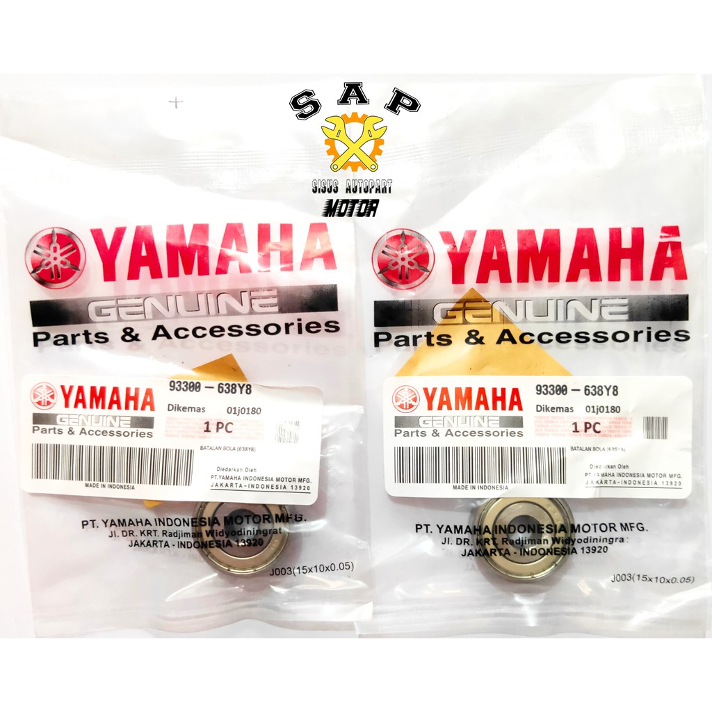 BEARING BAK CVT MIO NOUVO / BEARING CVT MIO / LAHAR CVT MIO / BEARING YAMAHA 93300-638Y8