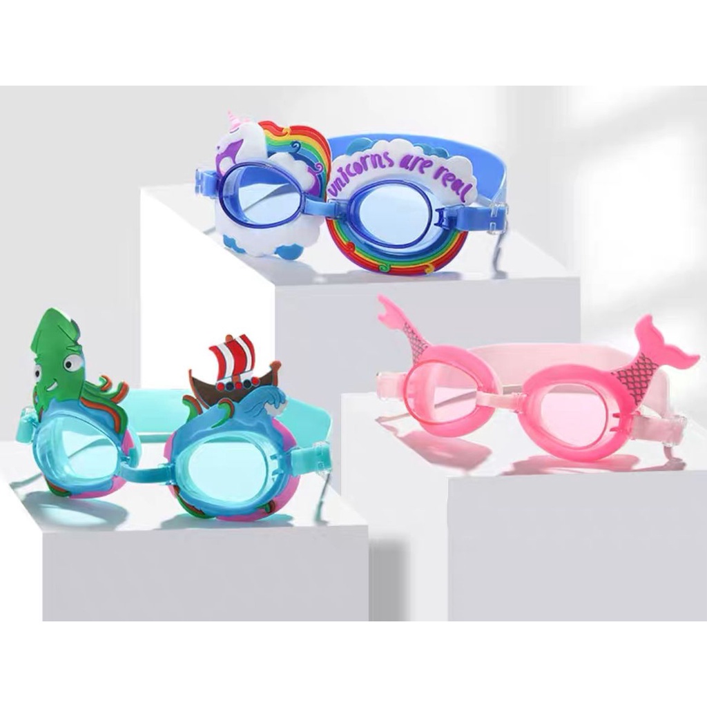 KACAMATA RENANG SWIMMING WEAR GOGGLES ANAK KARAKTER