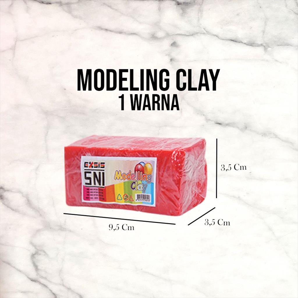 Lilin Mainan Malam BESAR 1 warna / Playdough