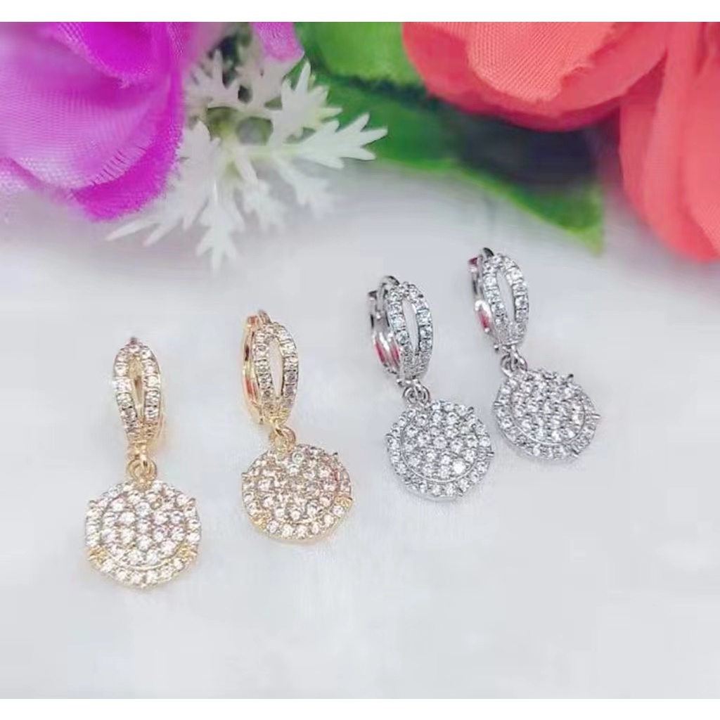 Anting Xuping Mata Full Lapis Emas Perhiasan Fashion K01