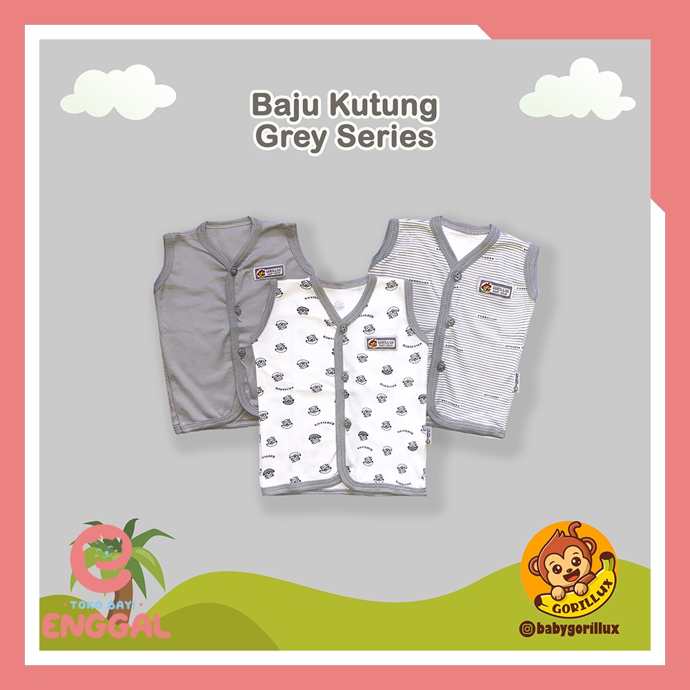 Baju Kutung Bayi Gorillux