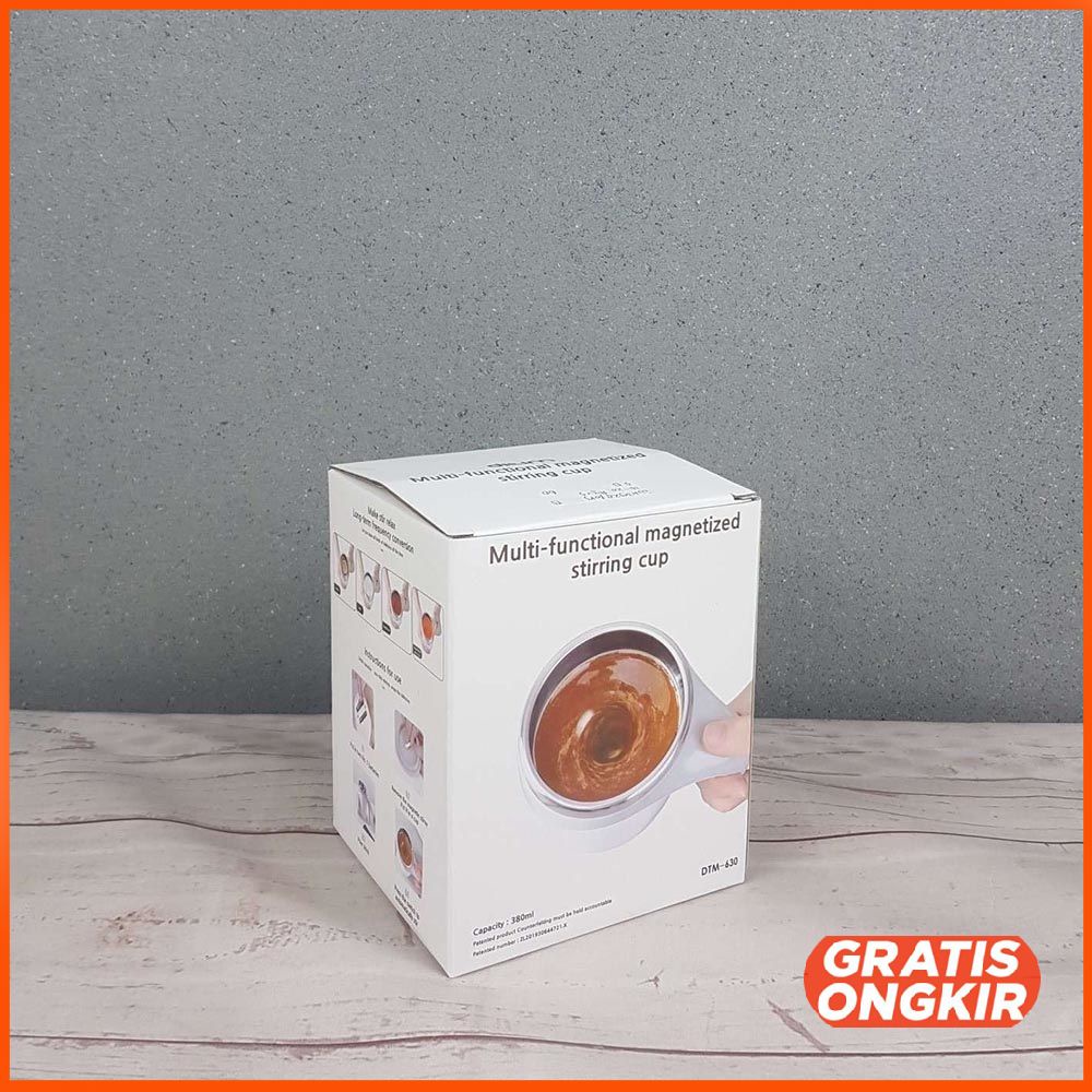 Gelas Aduk Otomatis Self Stirring Coffee Cup DTM-630