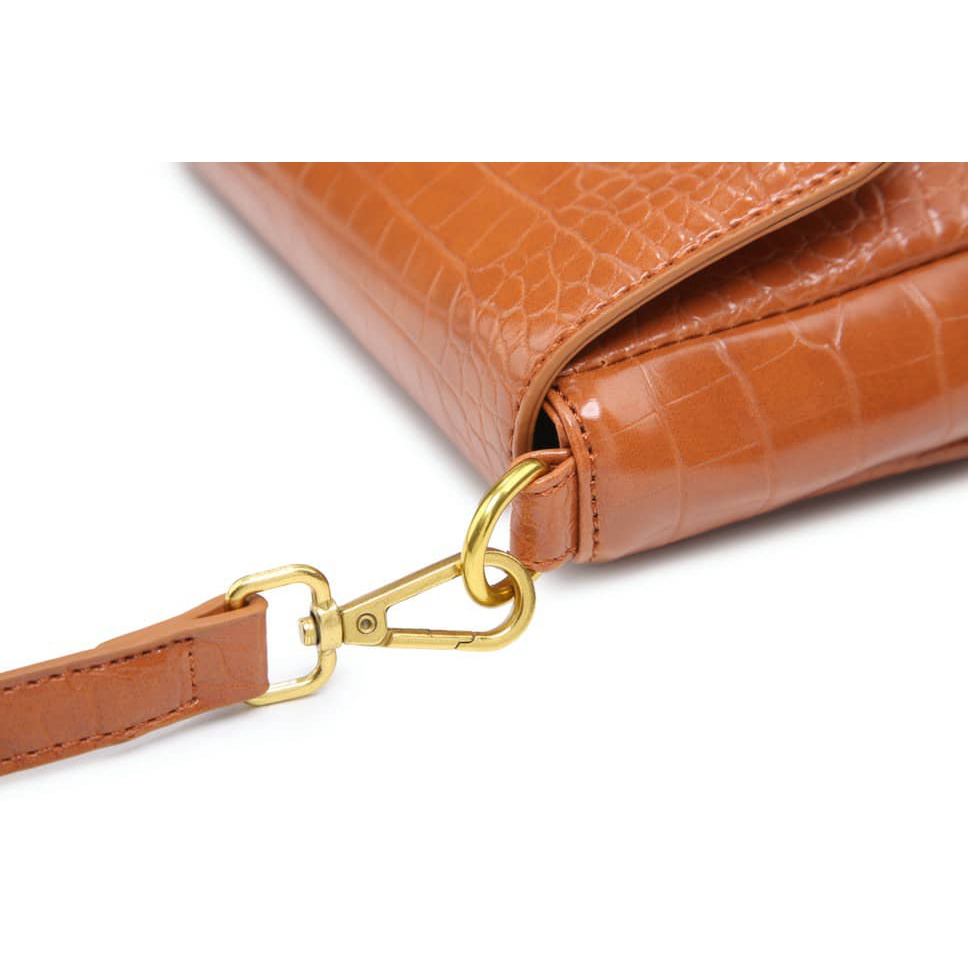 Tas Selempang Croco Tali Adjustable #330