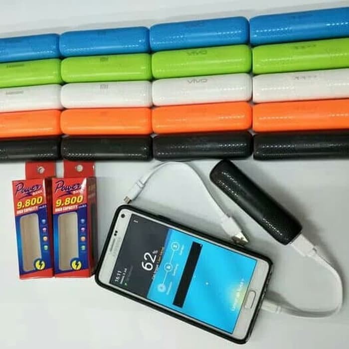 PowerBank Powercore Samsung oppo ViVo XiaoMi 9.800 mAh + kabel micro