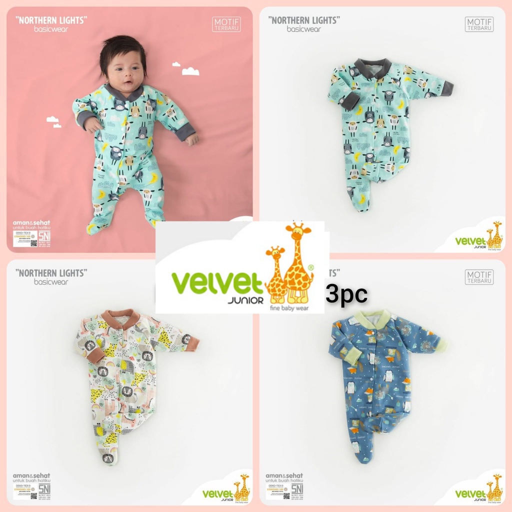 Velvet Junior Romper / Jumper Panjang