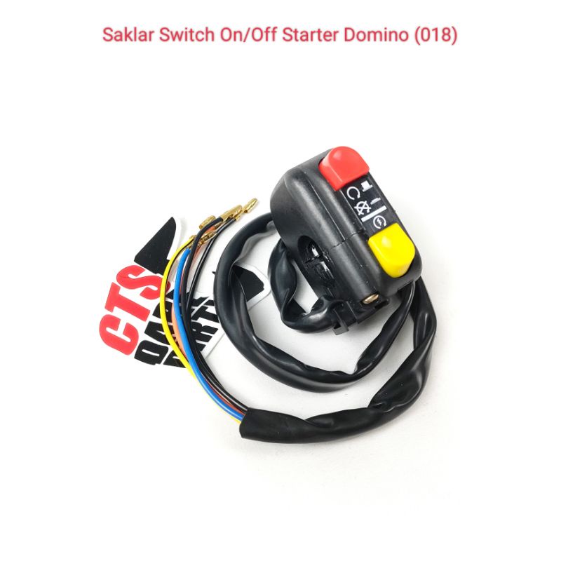 Saklar Switch Kanan On/Off Starter Stater Domino (018) Universal