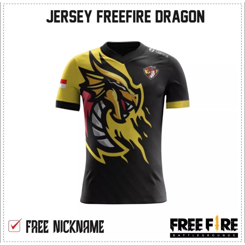 JERSEY ff  dragon free nickname