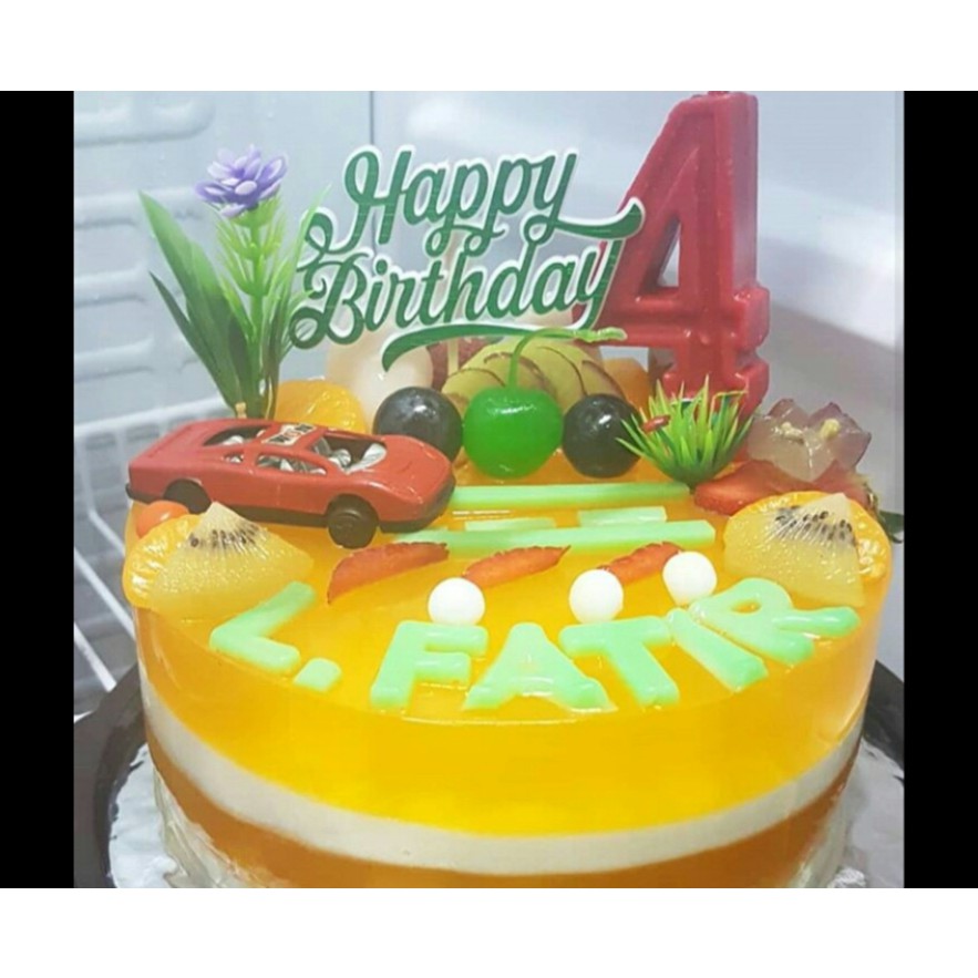 

PUDING ULTAH ORANGE CREAM 25CM