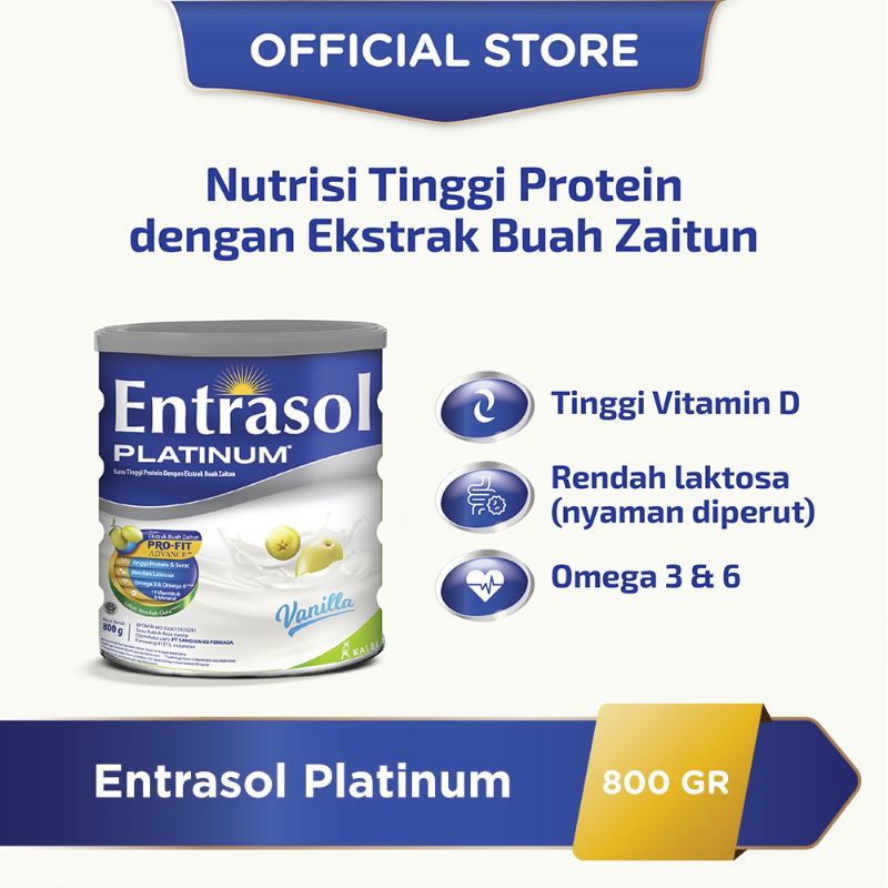 Best Price!! Entrasol Platinum 400 gr dan 800gr EXP JULI 2024