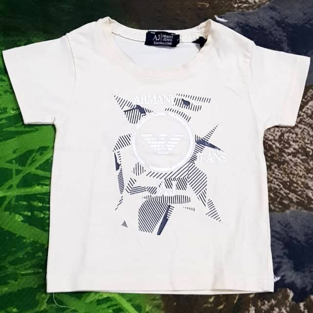 Preloved Kaos Anak Bayi ARMANI JEANS size L 12-18 bulan
