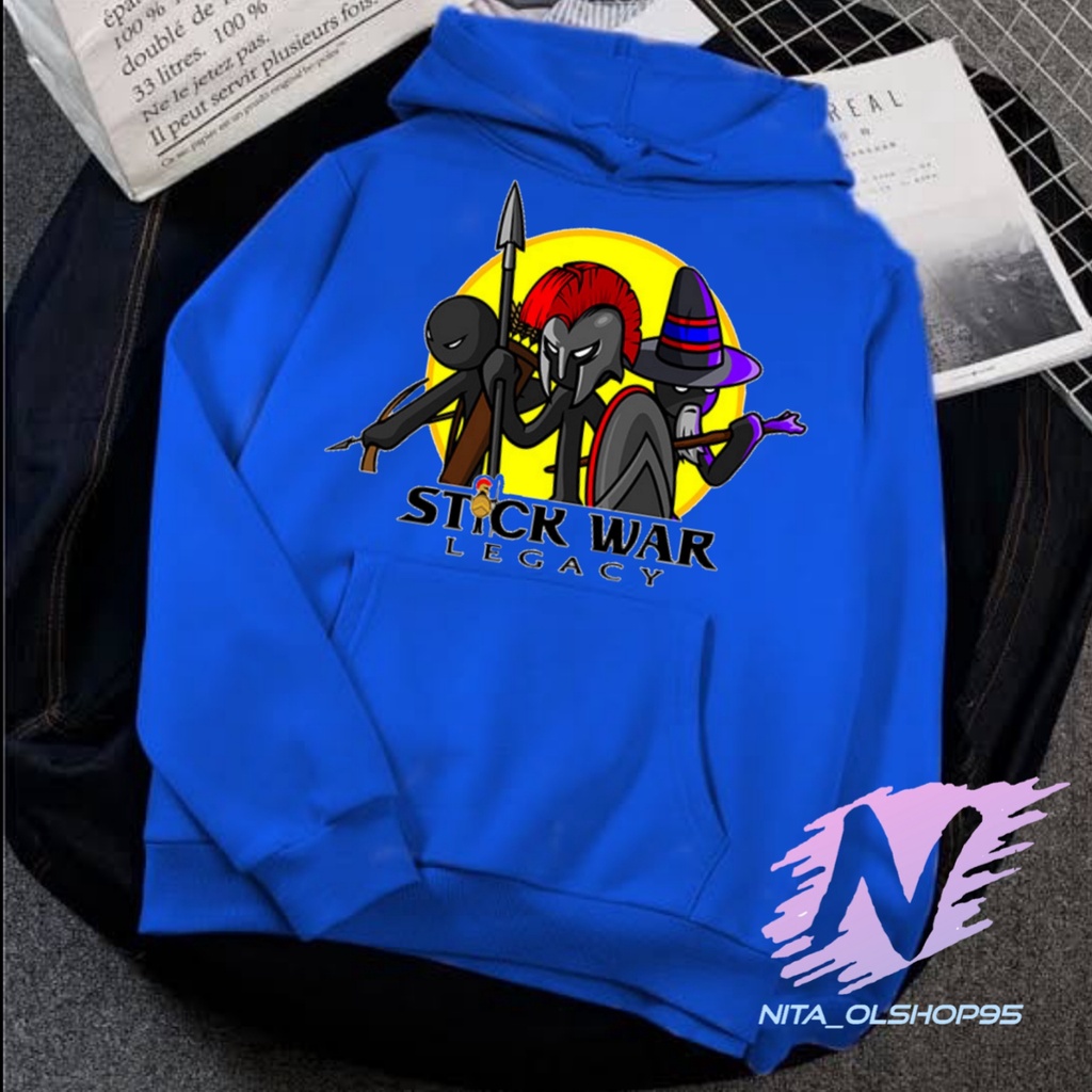 HOODIE ANAK STICKMAN SWEATER STICKWAR LEGACY WARIOR