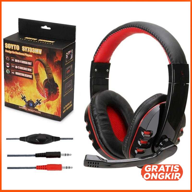 Gaming Headphone Headset with Mic - SY733MV