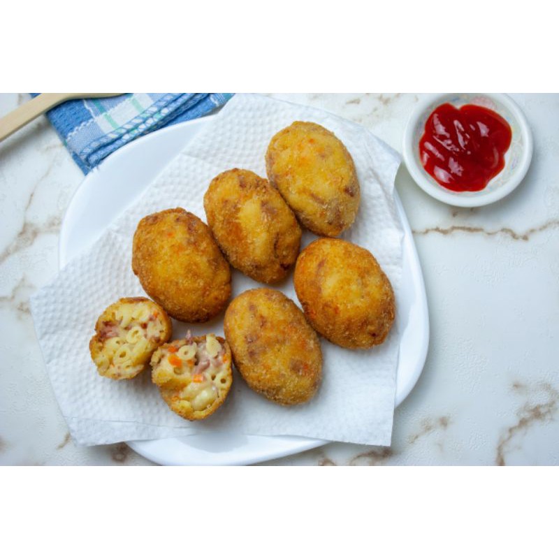 

Macaroni Kroket Smoked Beef (10pcs)