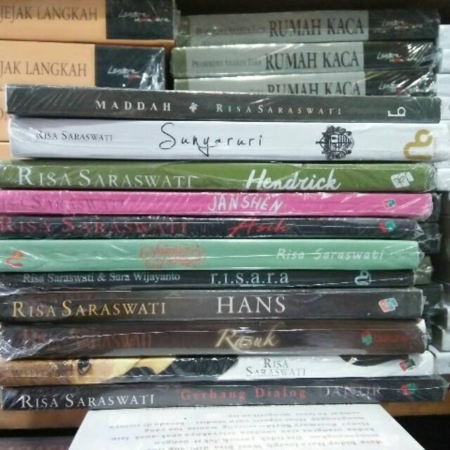 paket 7 Novel bebas pilih by Risa Saraswati