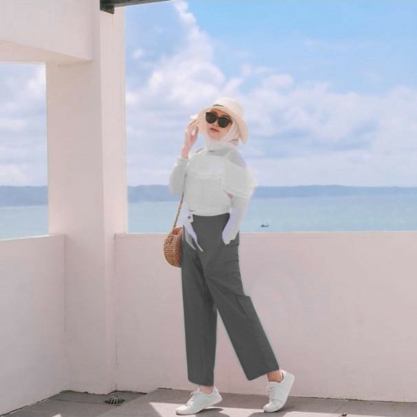 BAGGY PANTS BASIC | Celana Panjang | celana basic pants | Celana Baggy  | Celana Baggy Pants  | cela