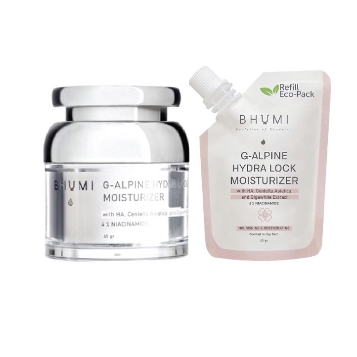 BHUMI G-Alpine Hydra Lock Moisturizer // Refill (45gr)