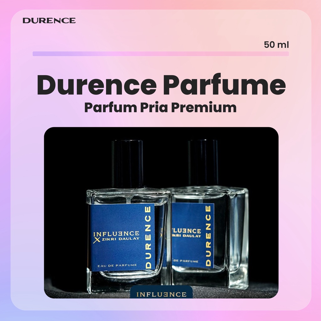 PARFUM DURENCE X ZIKRI DAULAY - Parfum Pria Tahan Lama Original