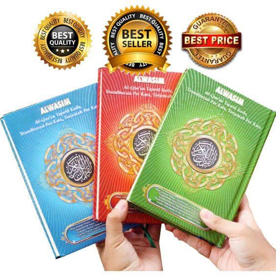 Al Quran Al Wasim A5 SEDANG dan A4 BESAR Original Alquran dan Terjemahan Tajwid Kode Cocok untuk Pemula